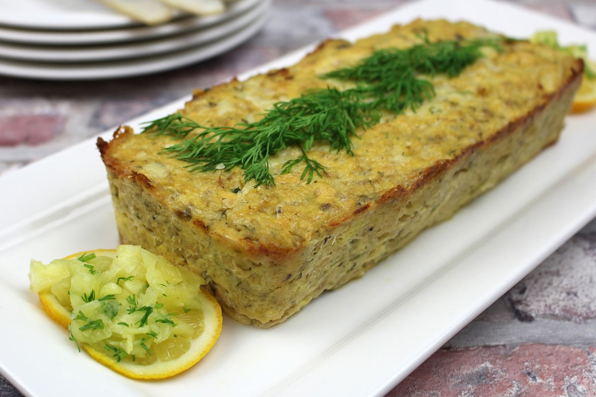 Salmon Loaf With Cream Cheese